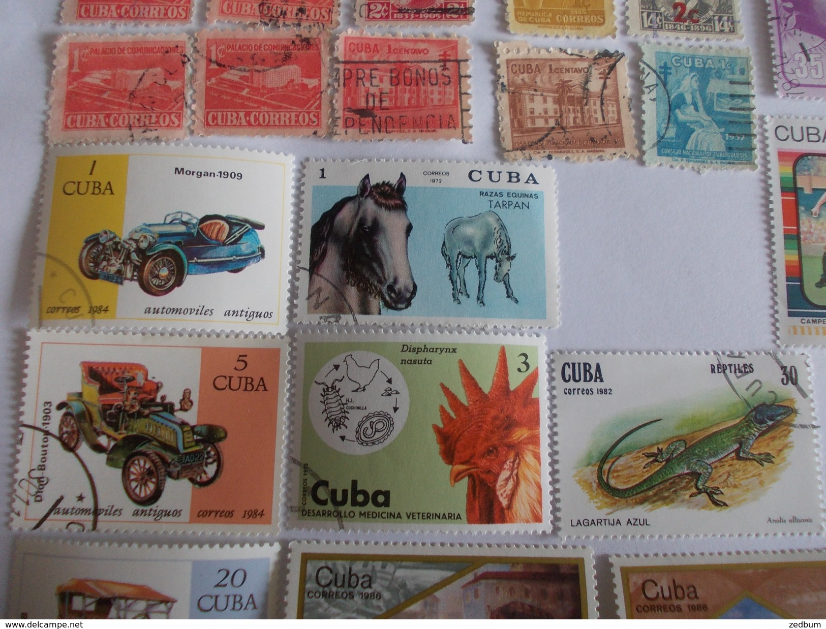 TIMBRE Cuba valeur 9.10 &euro;
