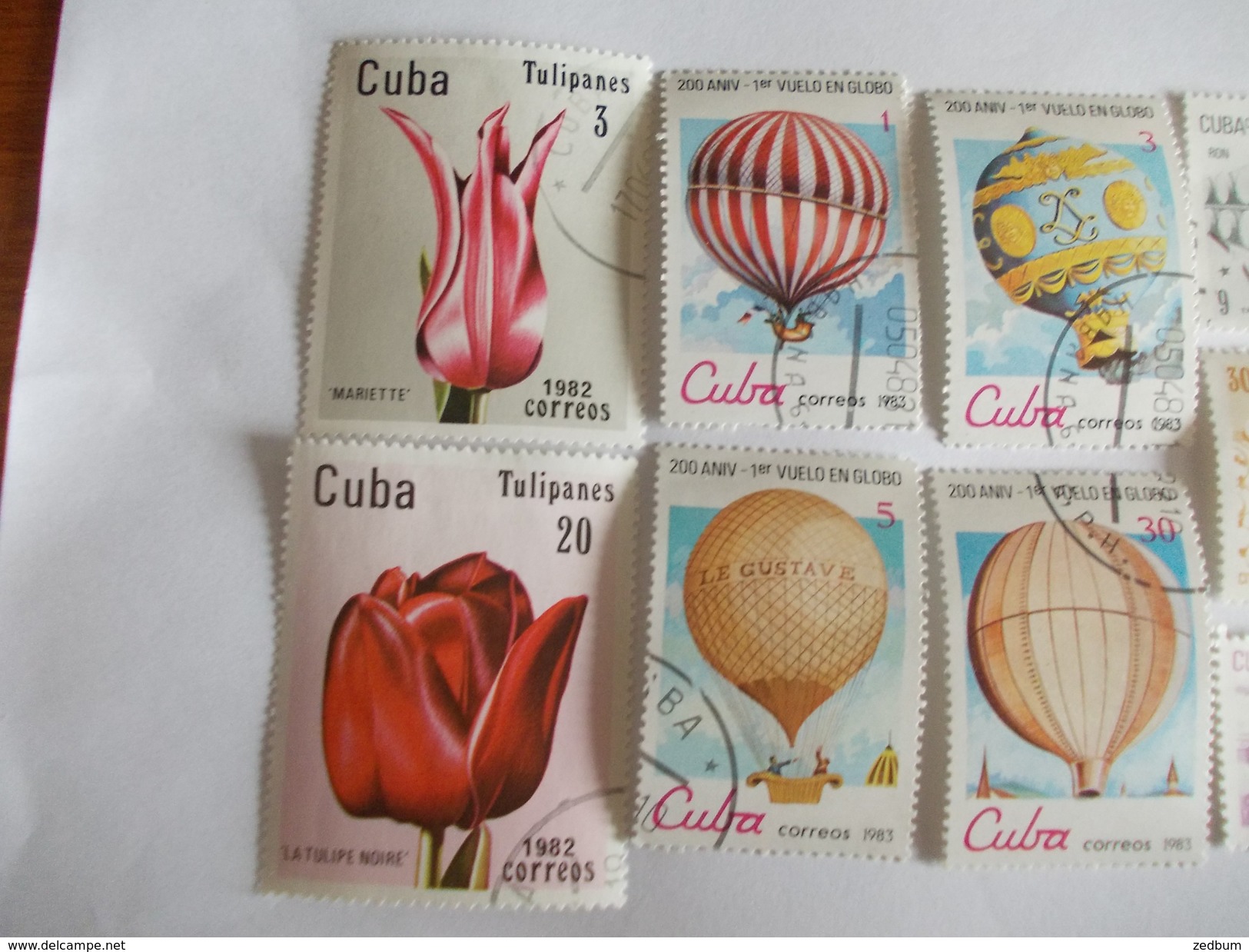 TIMBRE Cuba valeur 9.10 &euro;