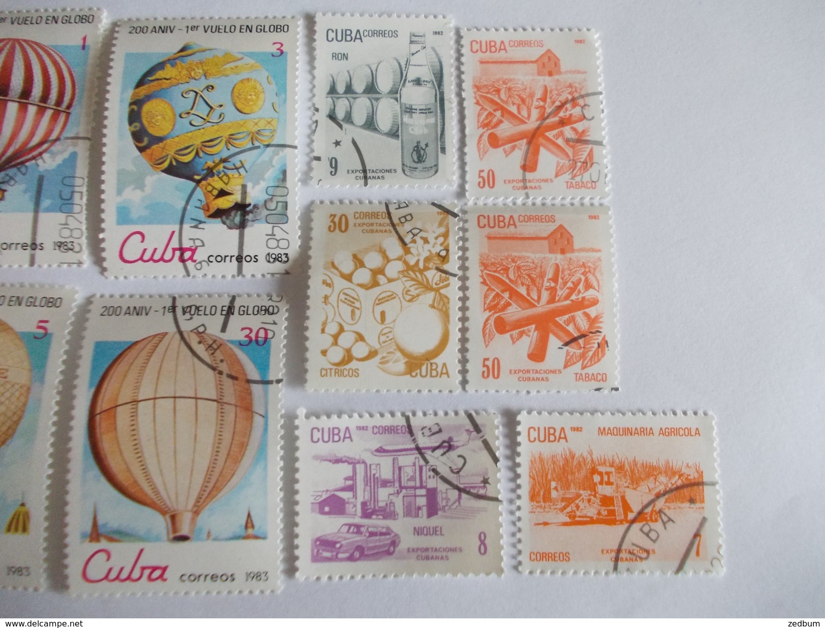 TIMBRE Cuba valeur 9.10 &euro;