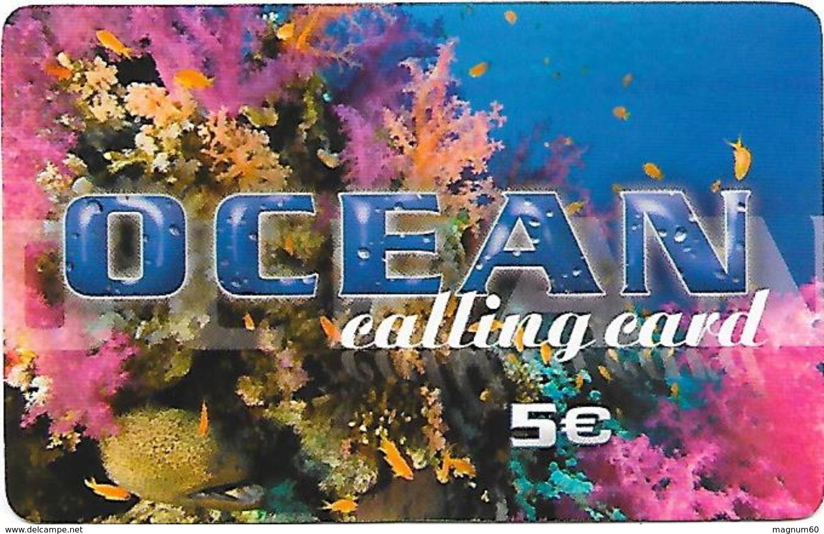 OCEAN Calling Card 5 Euros - Origine Inconnue