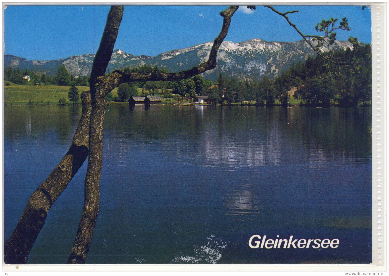 GLEINKER SEE Bei SPITAL Am PYHRN, Panorama, Gel. Von Grünau Im Almtal - Spital Am Phyrn