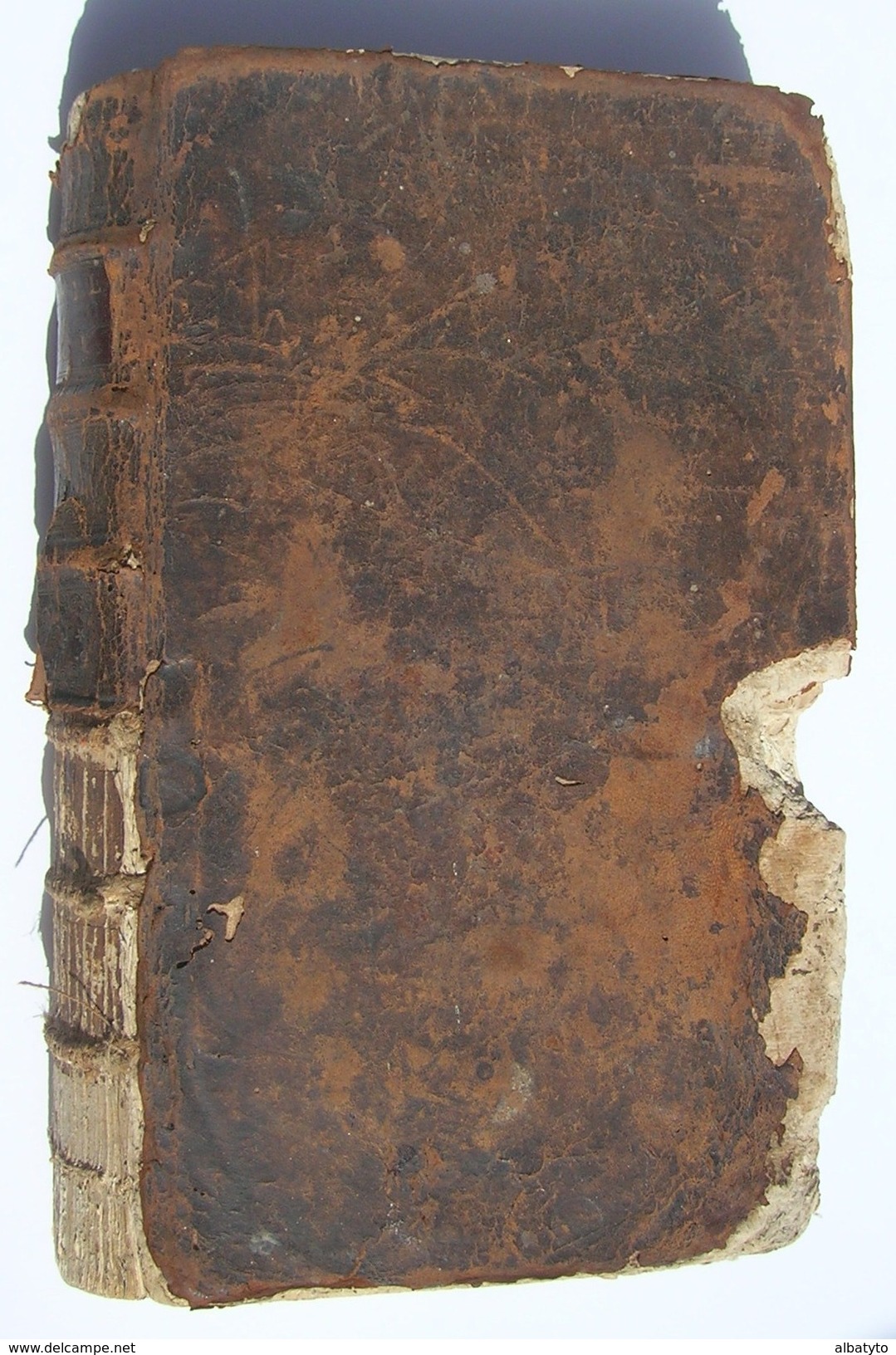 Bible Protestante Saci Sacy Biblia Bibbia Bibel Bijbel 1705 Livre Ancien XVIII è Siècle LYON Poppens Bruxelles Alès - 1701-1800