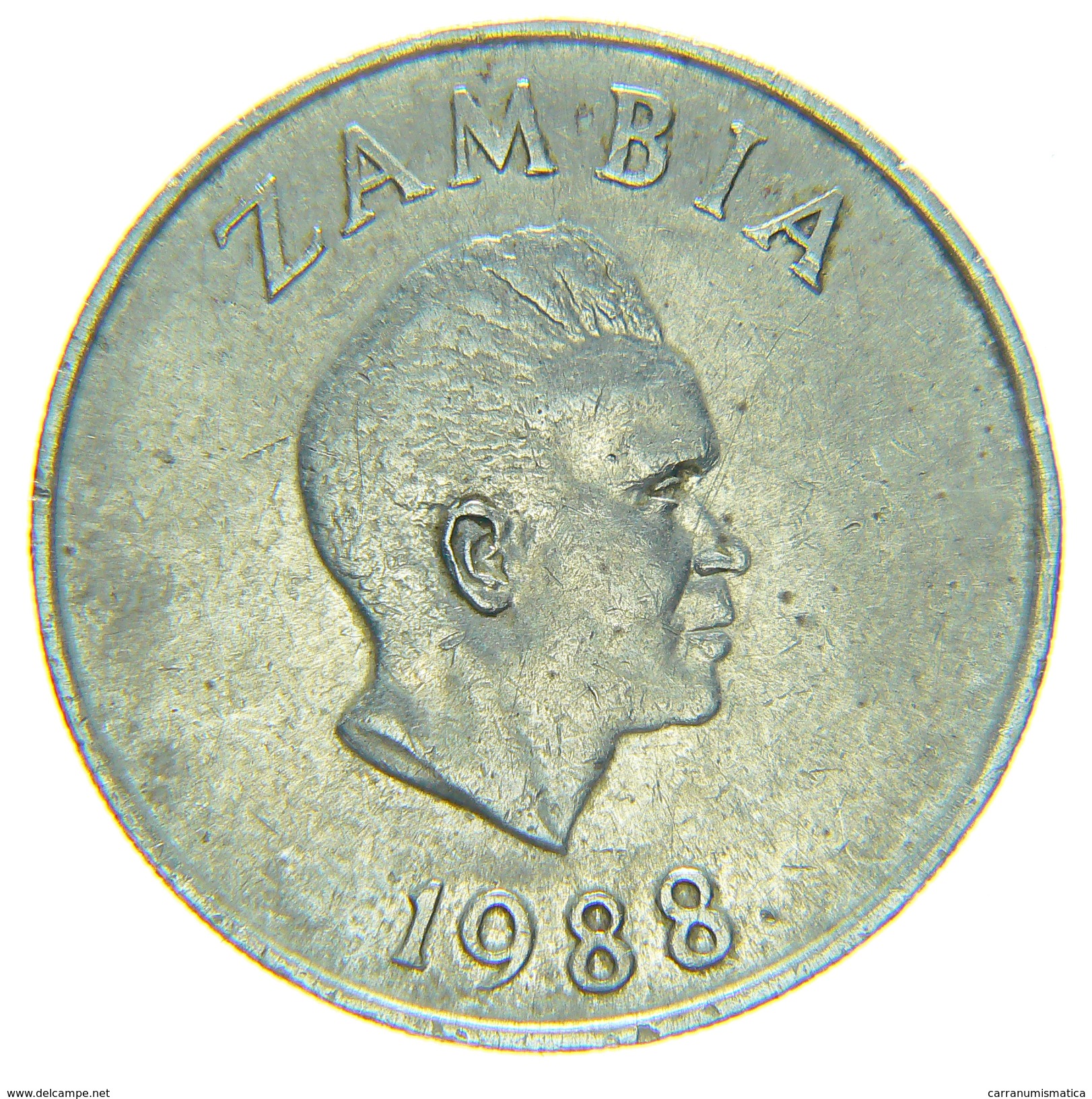 [NC] ZAMBIA - 20 NGWEE 1988 - Zambie