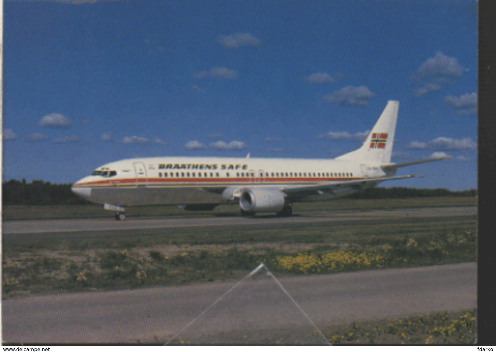 Air Braathens SAFE B737 Airways Oslo Lufthavn, Norway B.737-405 - 1946-....: Moderne