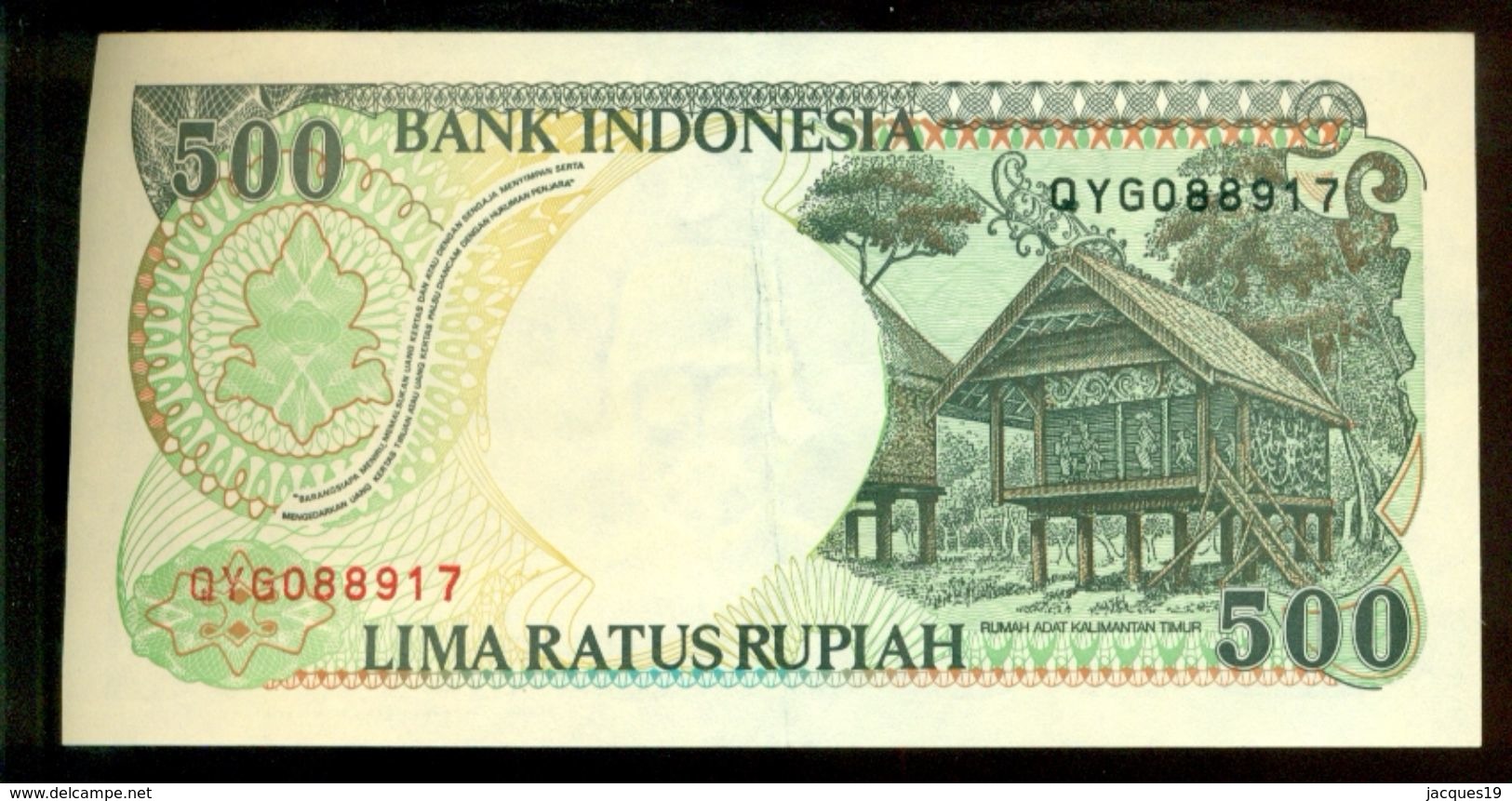 Indonesie 1992 500 Rupiah - Indonésie