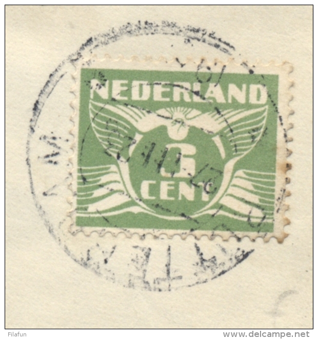 Nederland - 1931 - 9 Cent Veth En 3 Cent Vliegende Duif Op Brief Van Rotterdam Naar Maastricht - Brieven En Documenten