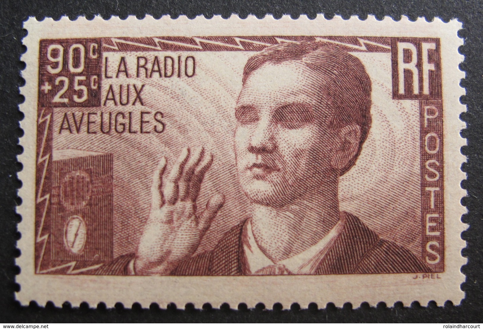 LOT DF/376 - 1938 - LA RADIO AUX AVEUGLES - N°418 NEUF* - Unused Stamps