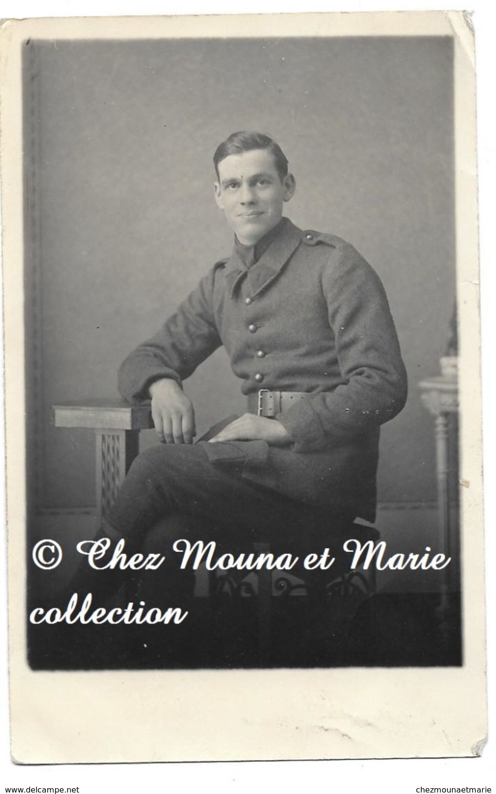 1 ER REGIMENT - CARTE POSTALE PHOTO MILITAIRE - CPA - Personen