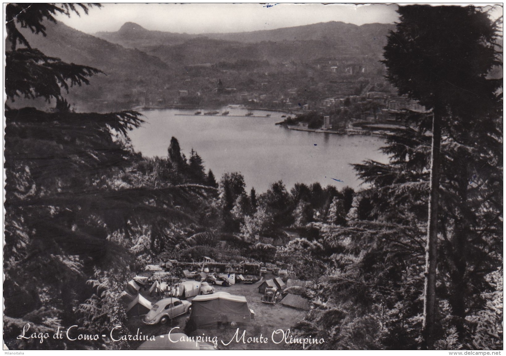 Lago Di Como - Cardina - Camping Monte Olimpino (5371) * 17. 6. 1957 - Como