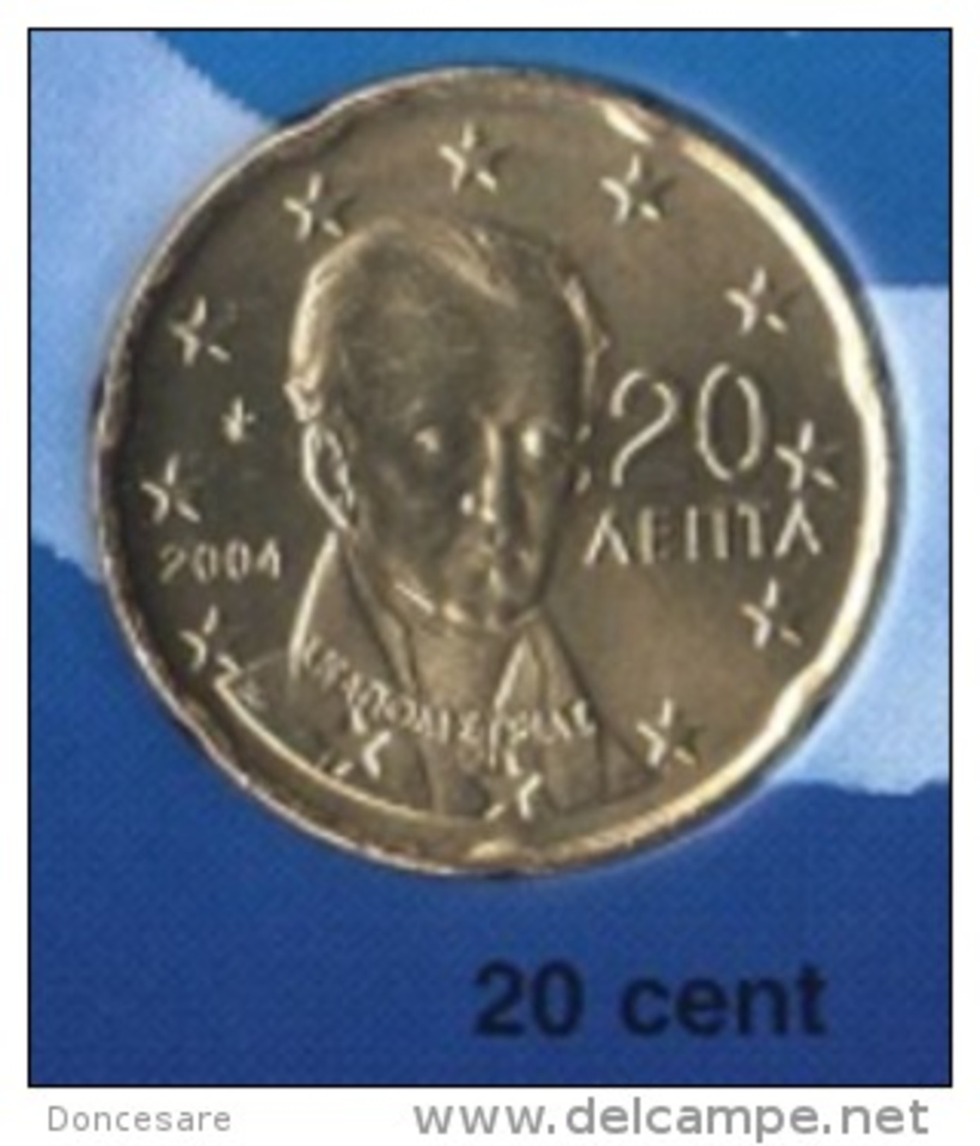 ** 20 CENT GRECE 2004 PIECE  NEUVE ** - Griechenland