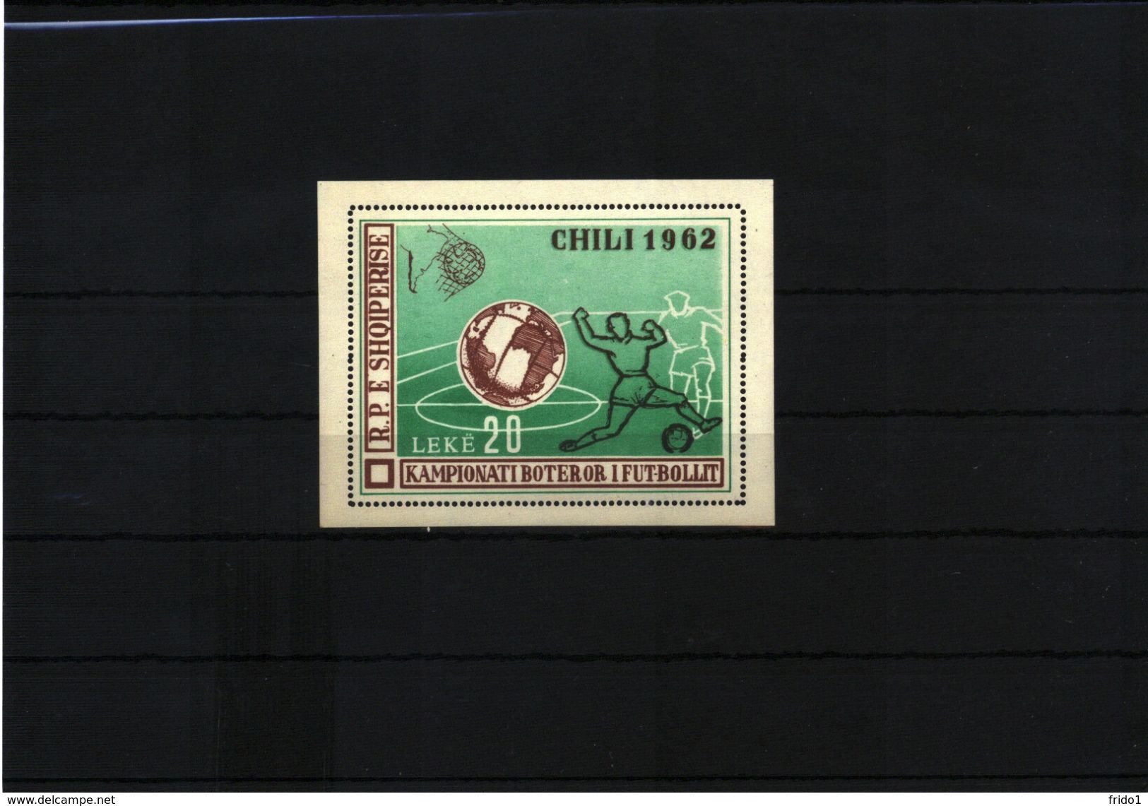 Albanien / Albania Michel Block 11 Postfrisch / MNH - 1962 – Chile