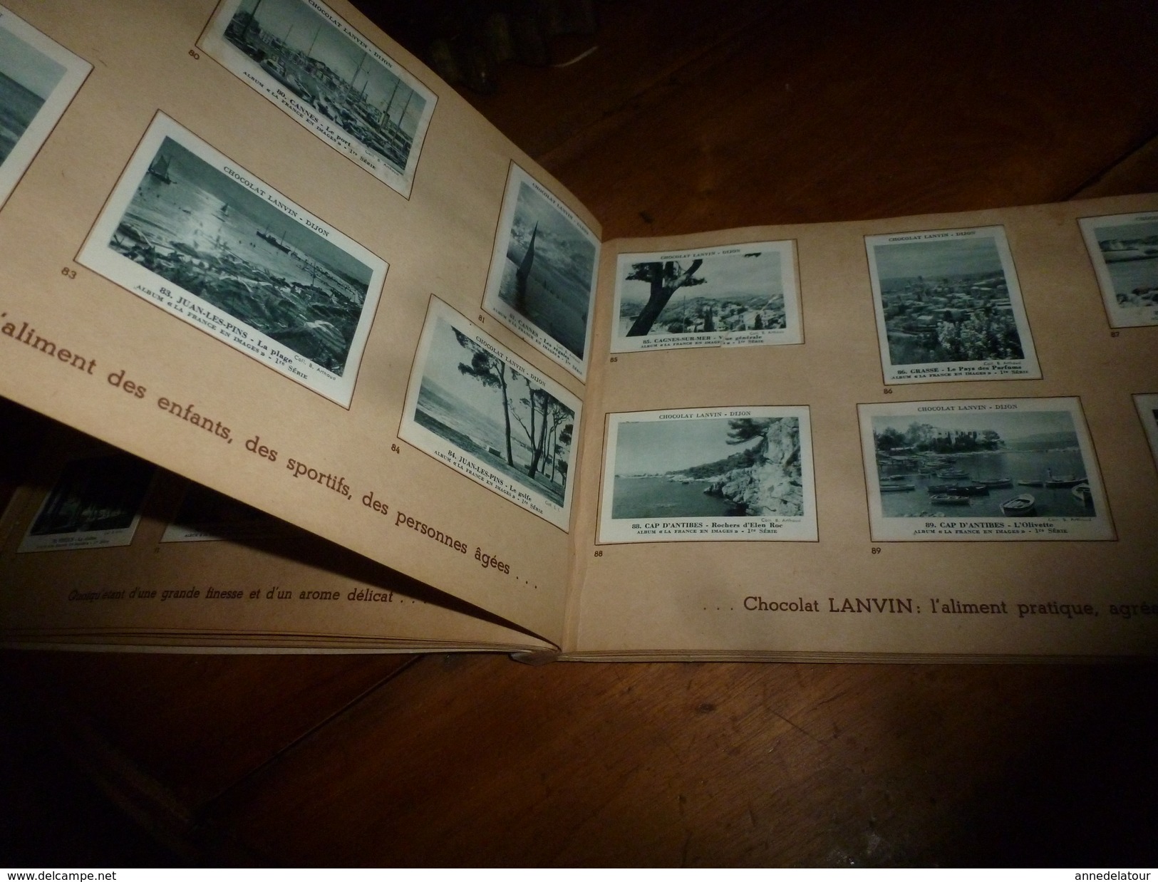 1949  La FRANCE en images Côte d'Azur-Provence-Corse, dont (Ajaccio,Vizzavona,Soveria,Girolata,Calvi,Evisa,Sagone,etc..