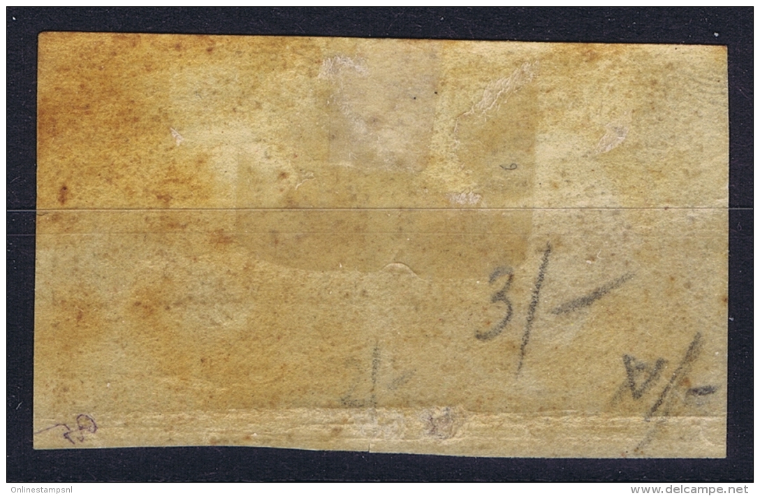 Confederate States Mi Nr 8B  Sc Nr 8 Yv Nr 7  MH/* Falz/ Charniere   1863 Pair Signed/ Signé/signiert - 1861-65 Confederate States