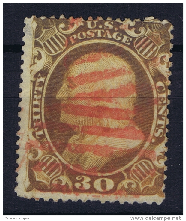 USA Mi Nr 14  Sc Nr 38 Yv Nr 16  Obl./Gestempelt/used - Used Stamps