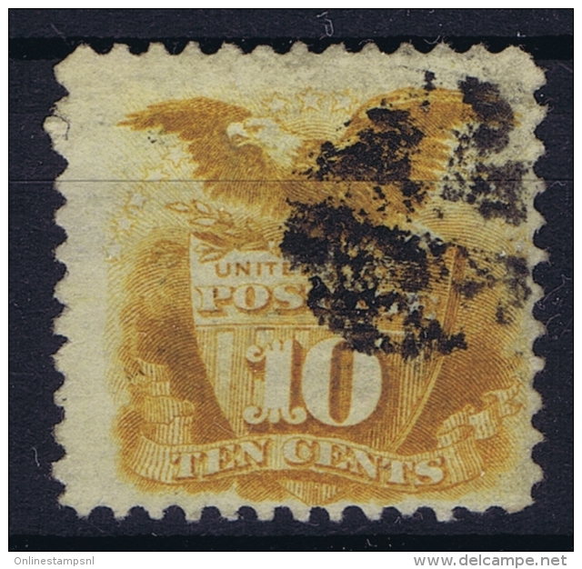 USA Mi Nr 30  Sc Nr  127 Yv Nr 33a Obl./Gestempelt/used  No Grill - Used Stamps