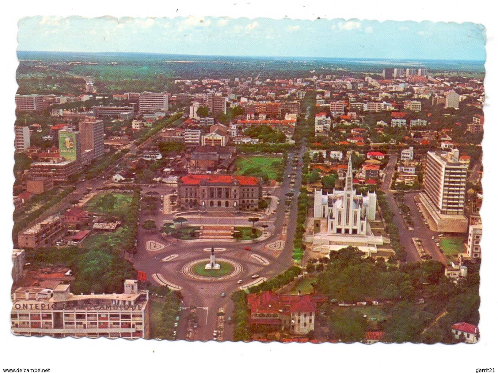 MOCAMBIQUE - LOURENCO MARQUES, Vista Aerea, 1968 - Mosambik