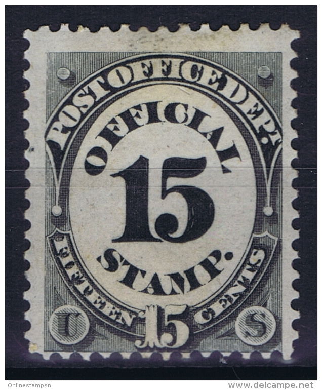 USA  Postoffice Dept. Mi Nr 52  Sc Nr O 53  Yv Nr 73 MH/* Falz/ Charniere - Service