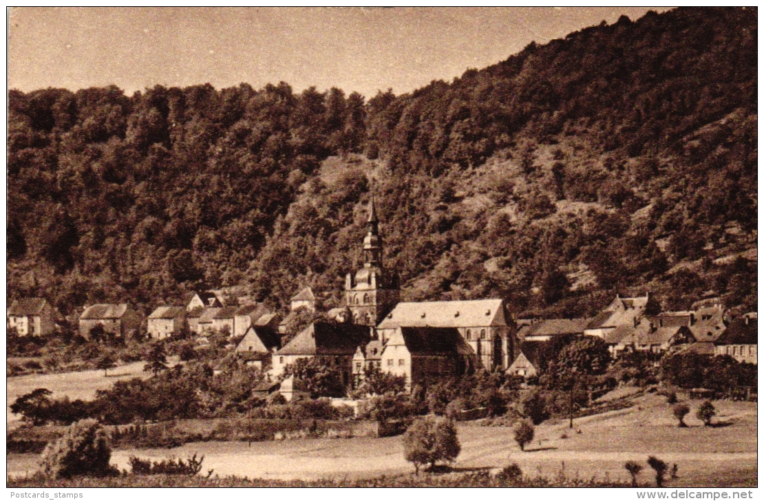 Tholey, Teilansicht Mit Abtei, Ca. 30er Jahre - Kreis Sankt Wendel