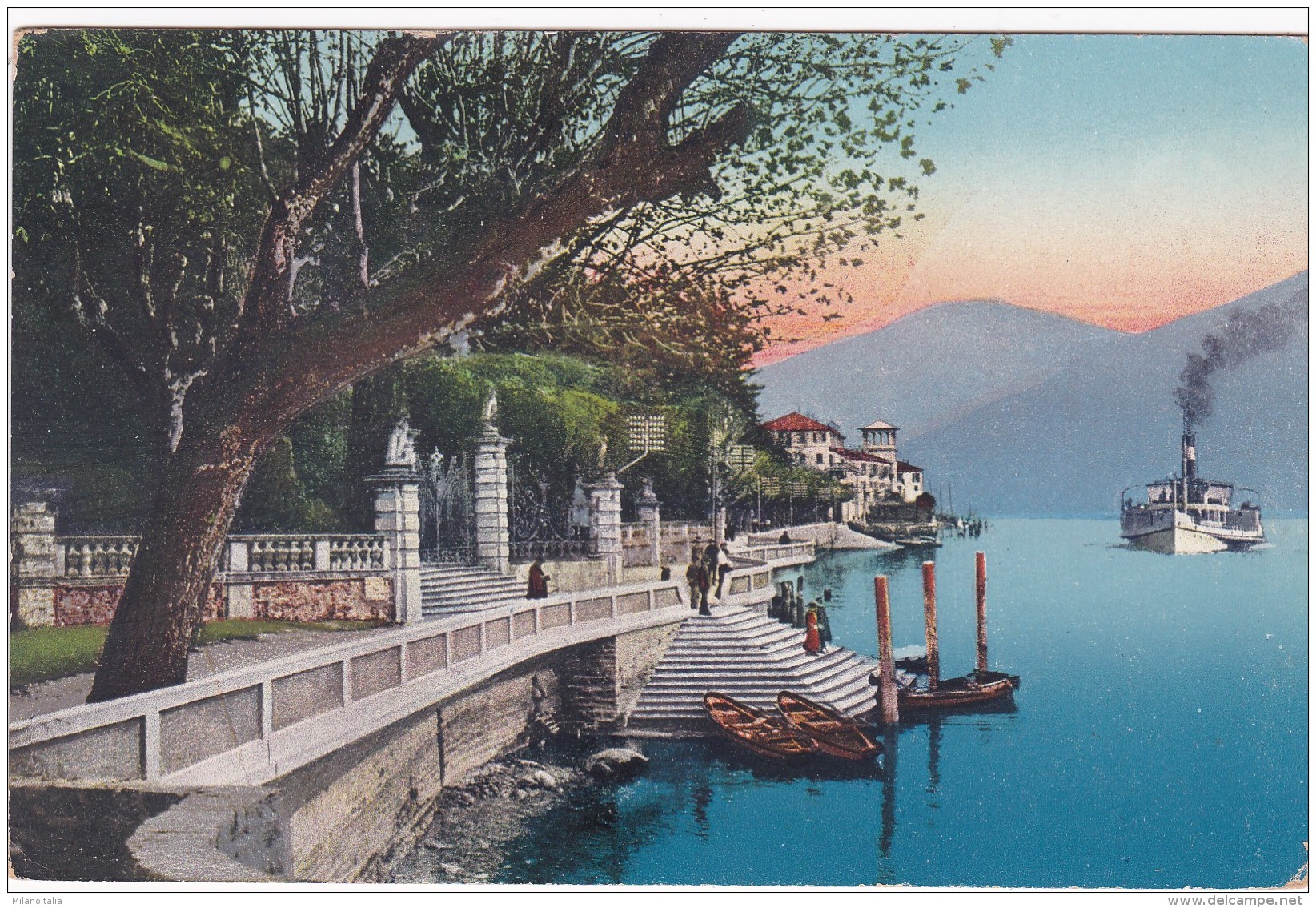 Lago Di Como - Cadenabbia - Ingresso Villa Carlotta - Como