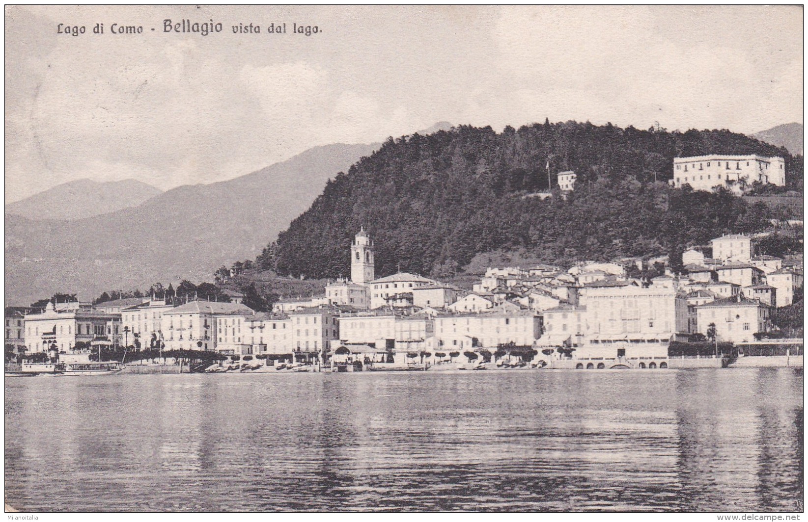 Lago Di Como - Bellagio Vista Dal Lago * 31. 3. 1912 - Como