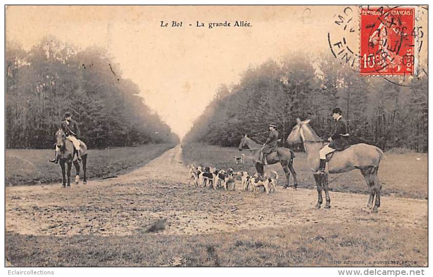 Redon   ?    35   Le Bot. La Grande Allée.    Edition Bouteloup Redon  Mais Cachet De Morlaix     (voir Scan) - Redon