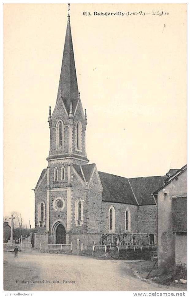 Boisgervilly        35       L'Eglise               (voir Scan) - Autres & Non Classés