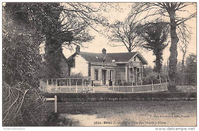 Bruz      35      Villa Des Marais A Mons                  (voir Scan) - Andere & Zonder Classificatie