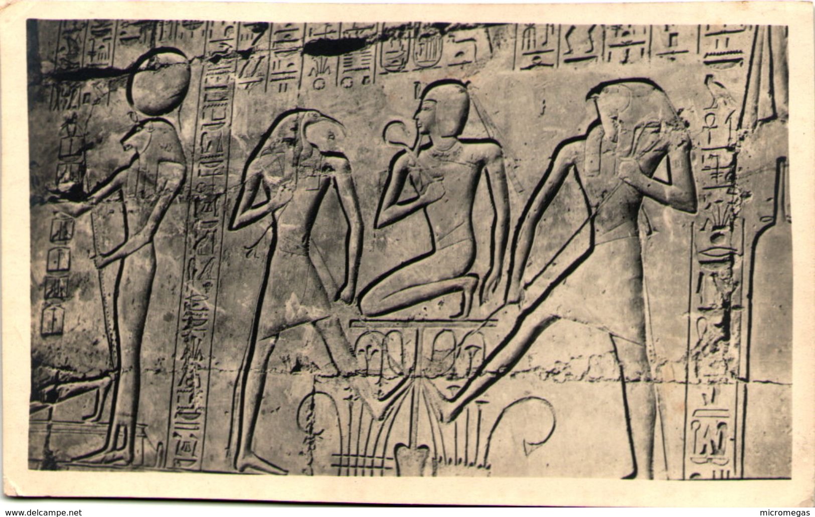 Egypte - EDFOU - Bas-reliefs - Edfou