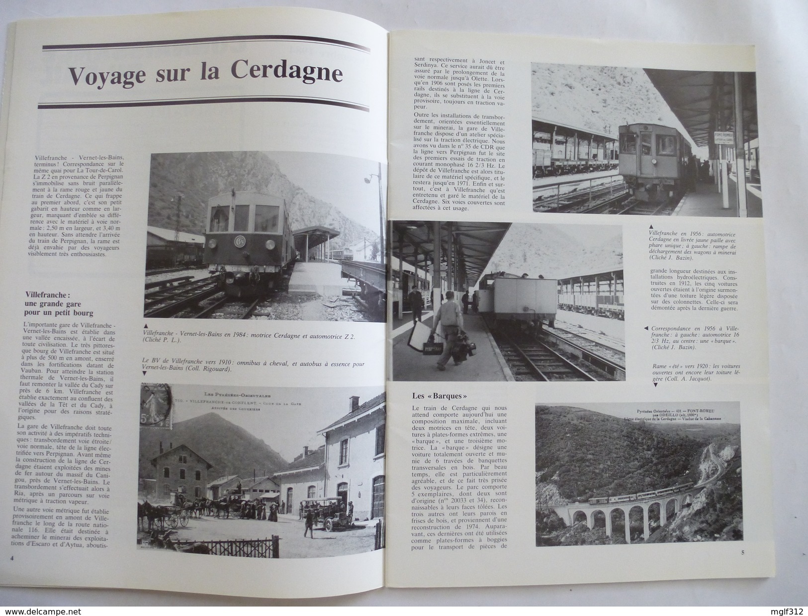 CONNAISSANCE DU RAIL 1984 N° 51 : VOYAGE SUR LA CERDAGNE Le Train Jaune  - Détails Sur Les Scans - Trenes