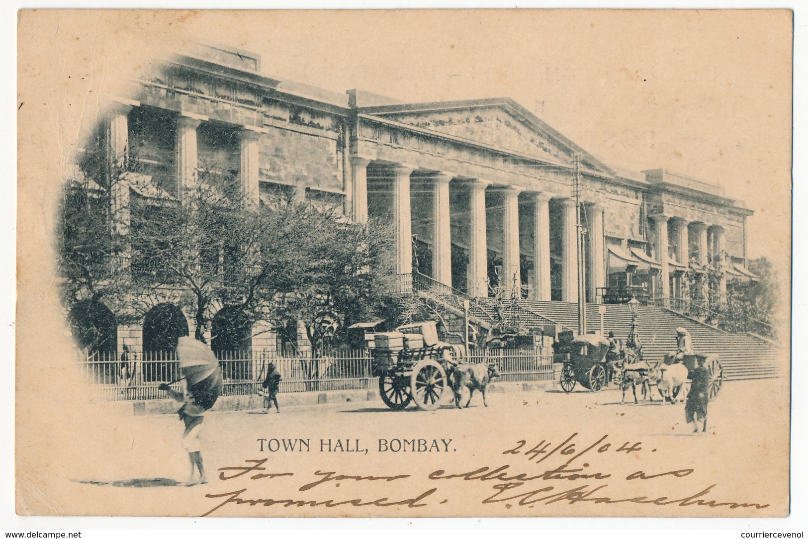 CPA - BOMBAY (Indes) - Town Hall - Indien
