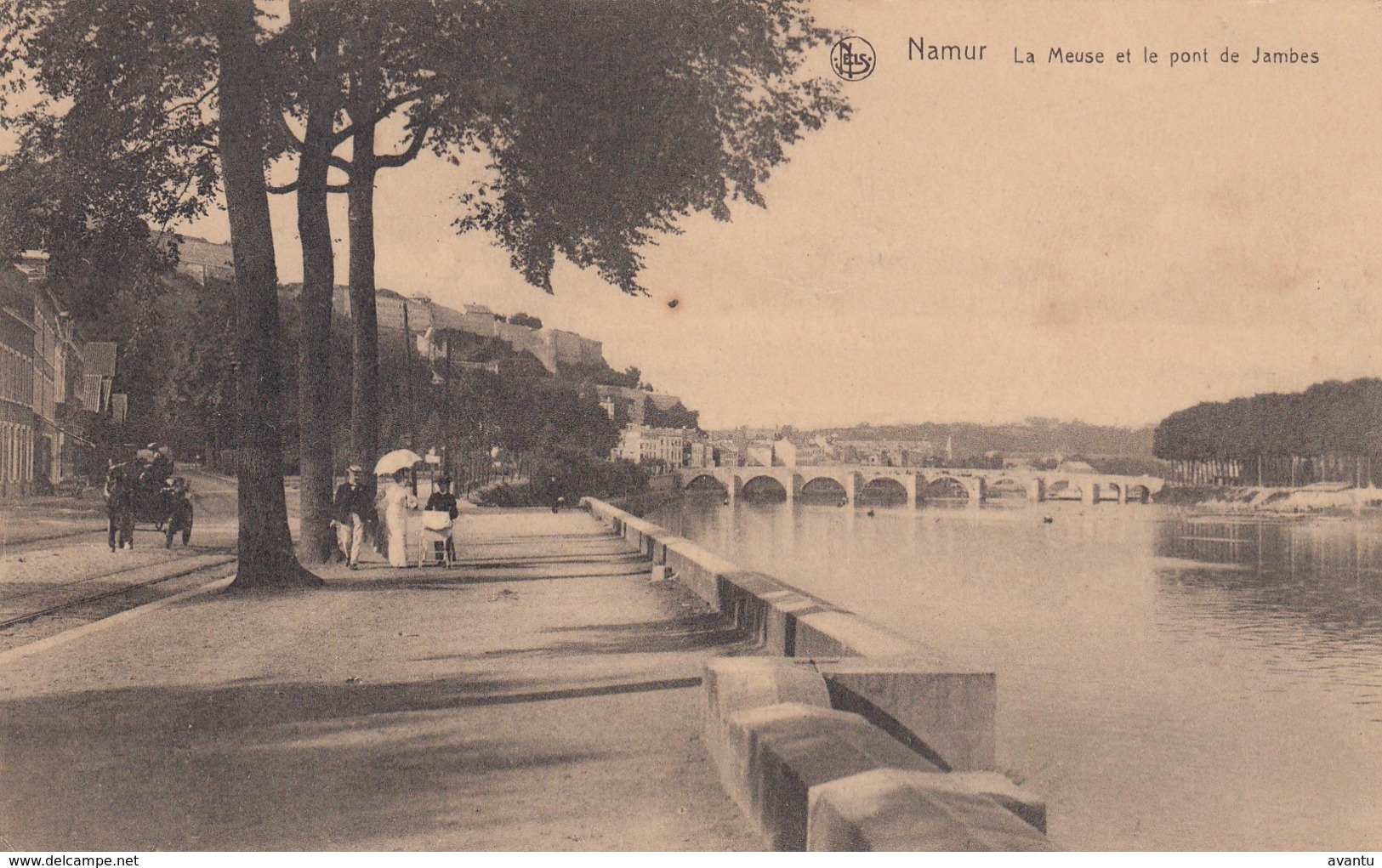 NAMUR / LA MEUSE ET LE PONT DE JAMBES - Namur