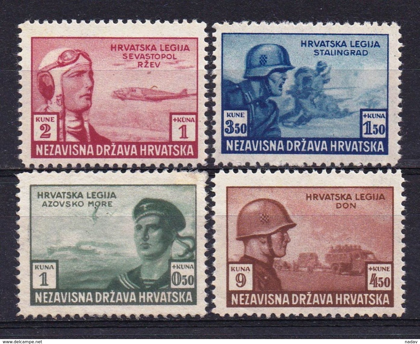 1943- Croatia, MH*,MNH** - Croazia