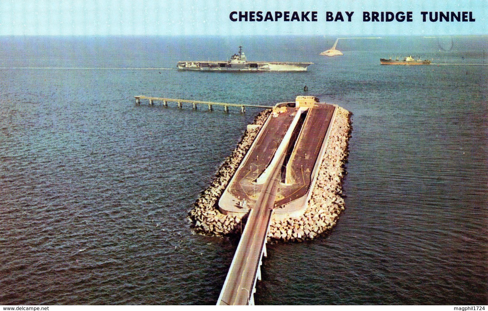 Cpsm - Chesapeake  Bay  Bridge  Tunnel - Hampton