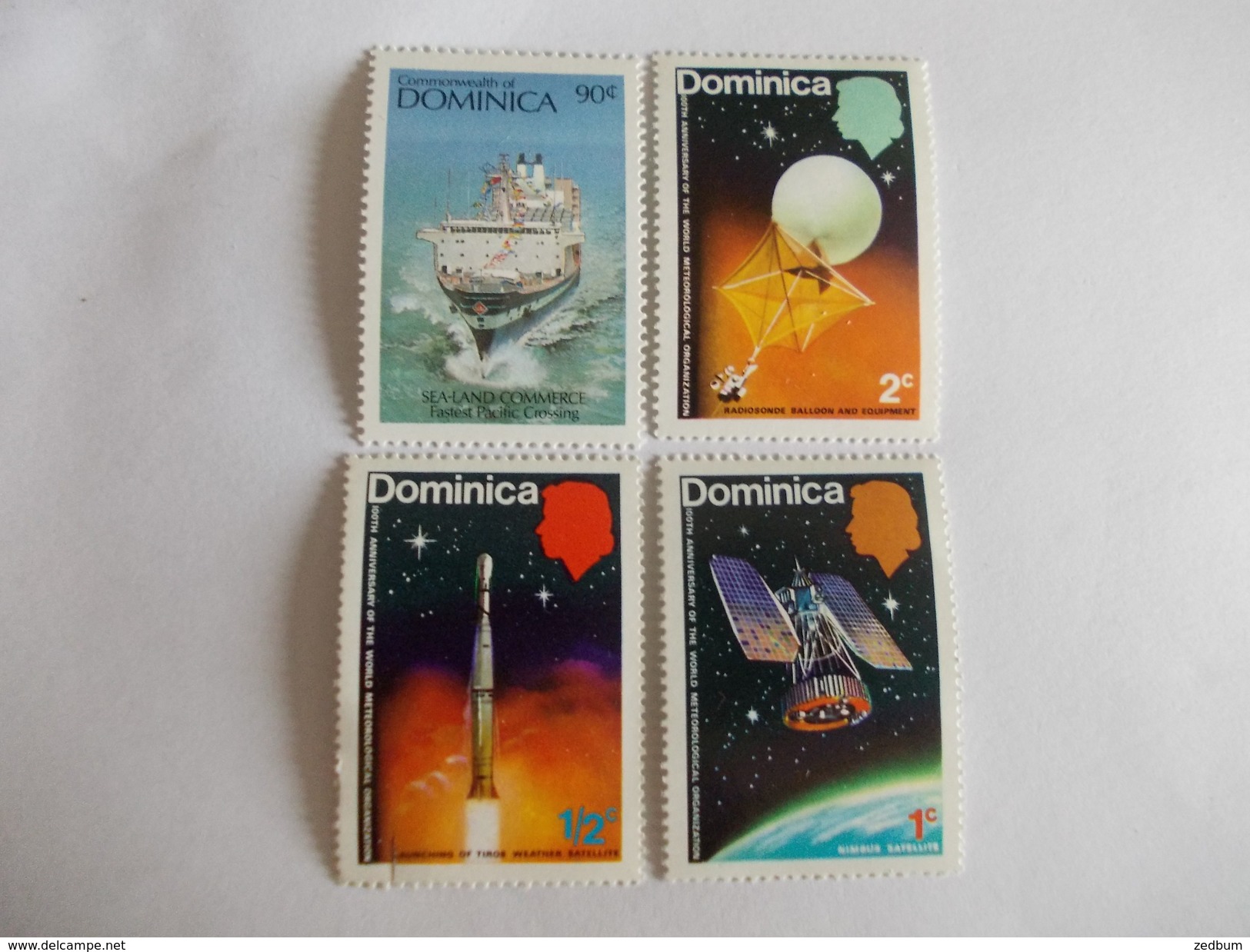 TIMBRE Dominica Valeur 1.80 &euro; - Dominica (1978-...)