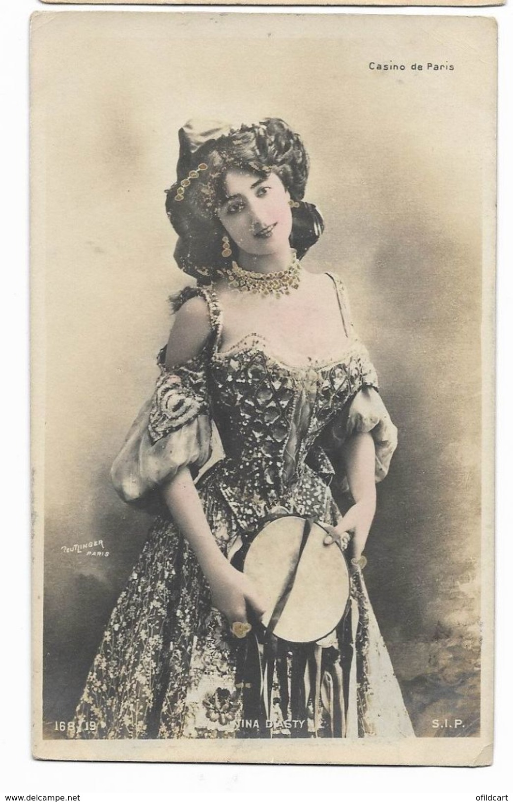 Nina Dasty- Artiste De La Belle époque - Carte Postale Ancienne -  Femme Lady Frau - Artistes