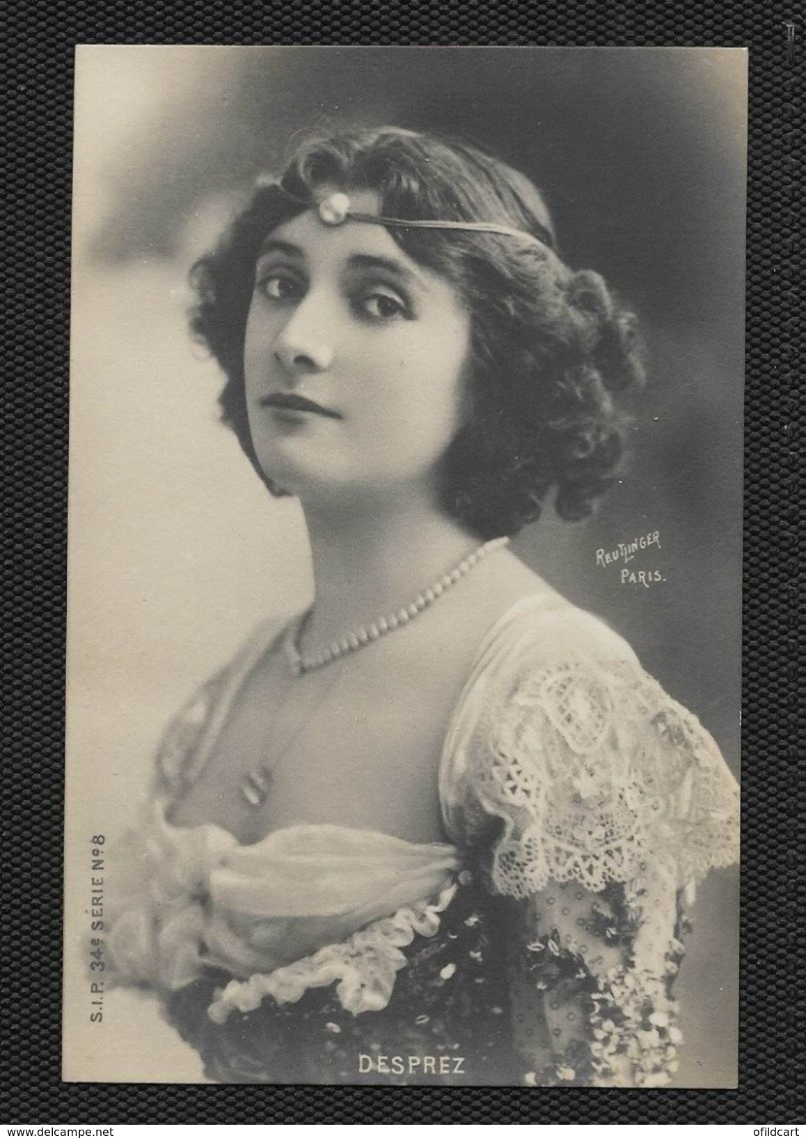 Desprez - Artiste De La Belle époque - Carte Postale Ancienne -  Femme Lady Frau - Artistes