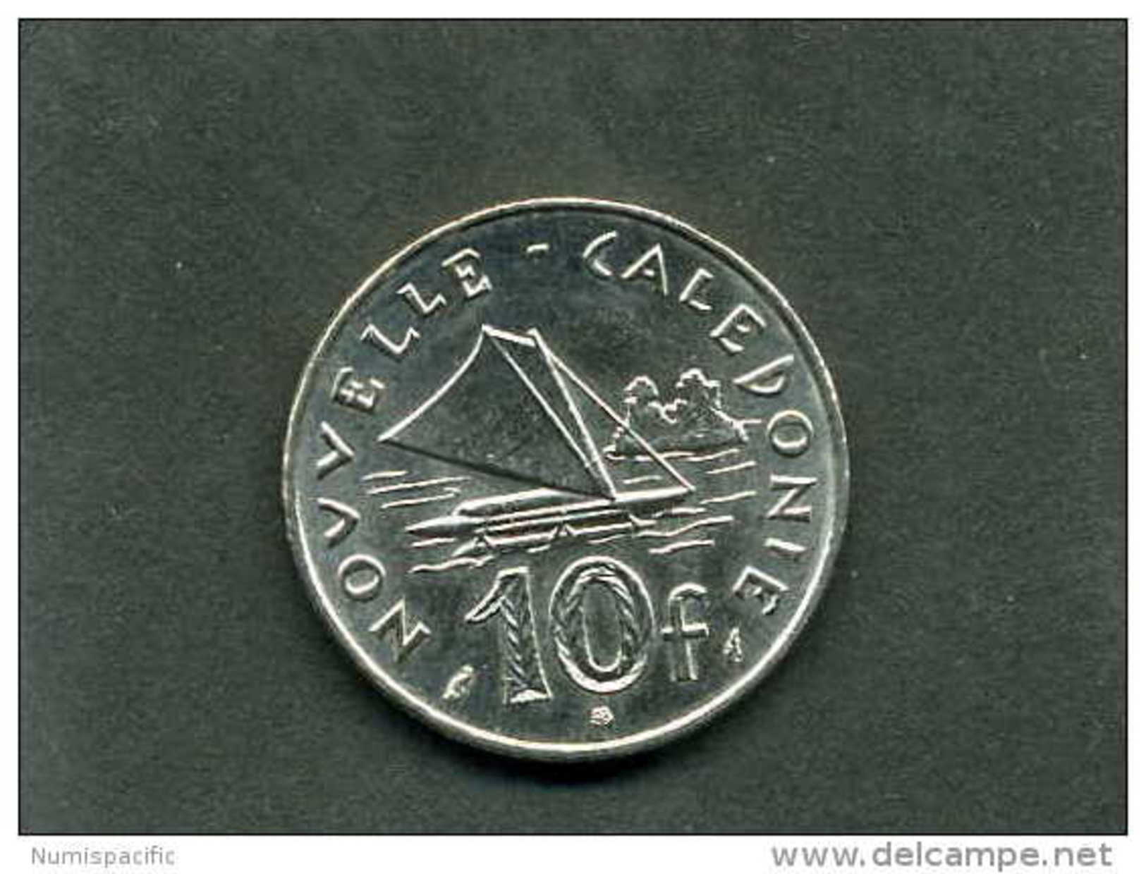 Pièce De 10 Francs De Nouvelle Calédonie Année 2012 !! - Nouvelle-Calédonie