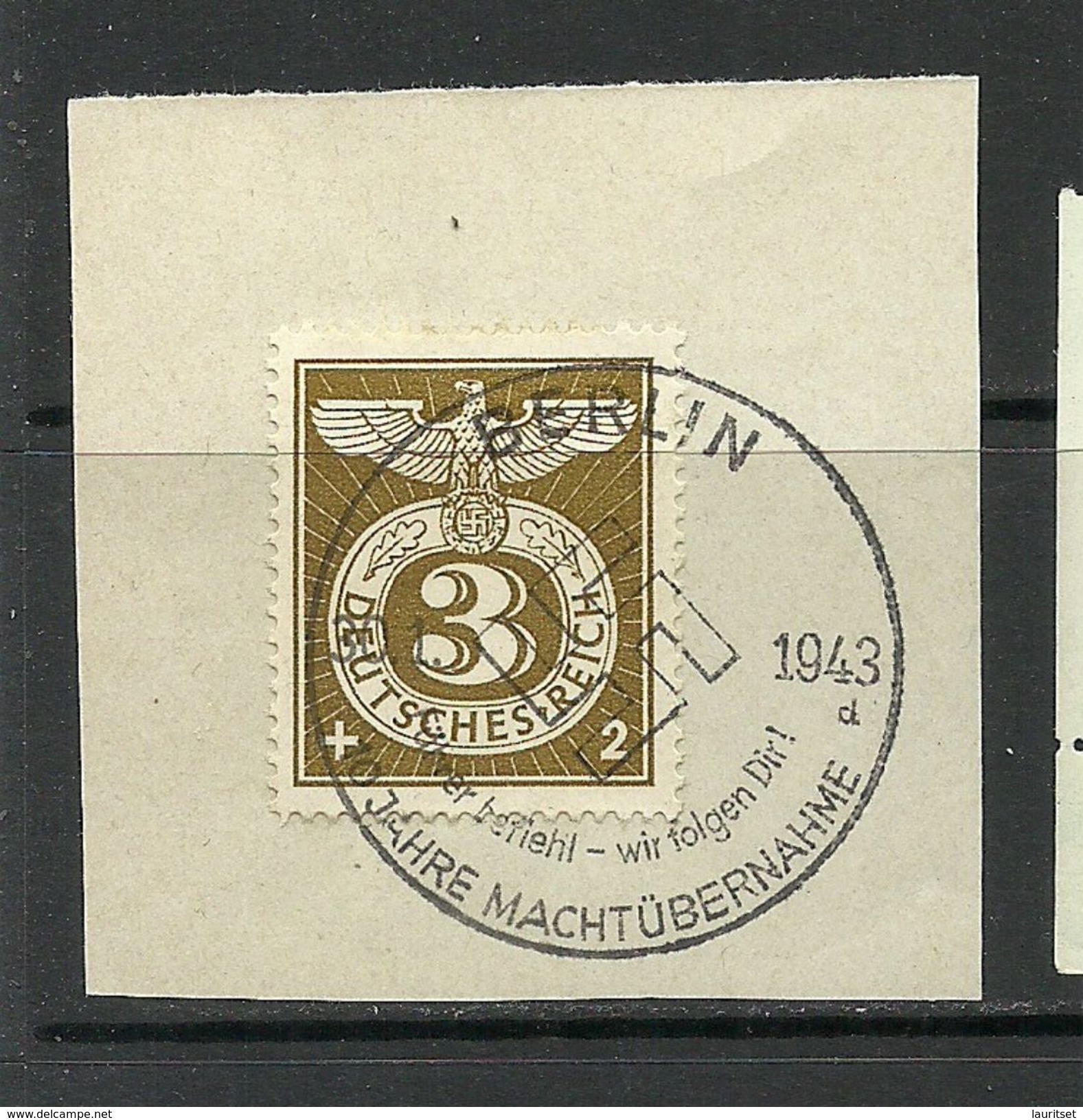 Deutsches Reich 1943 Michel 830 Sonderstempel Special Cancel - Gebraucht