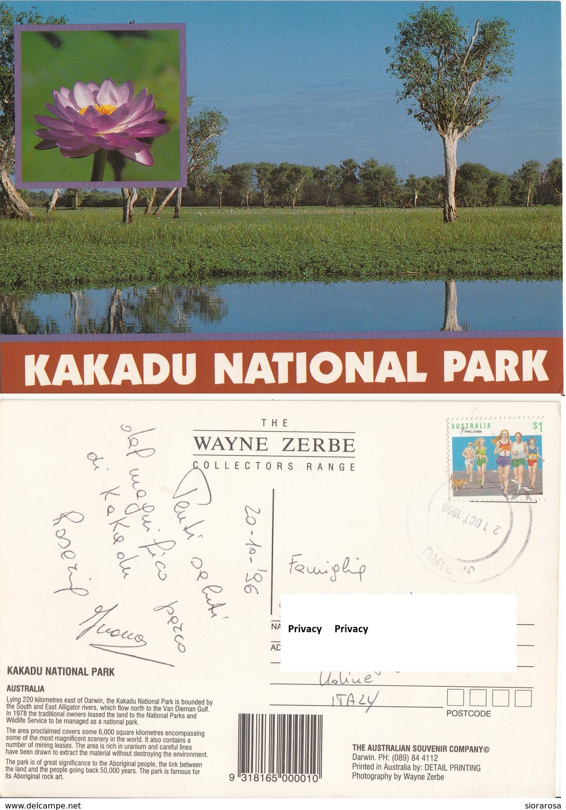 Australia Territorio Del Nord - KAKADU NATIONAL PARK - Kakadu