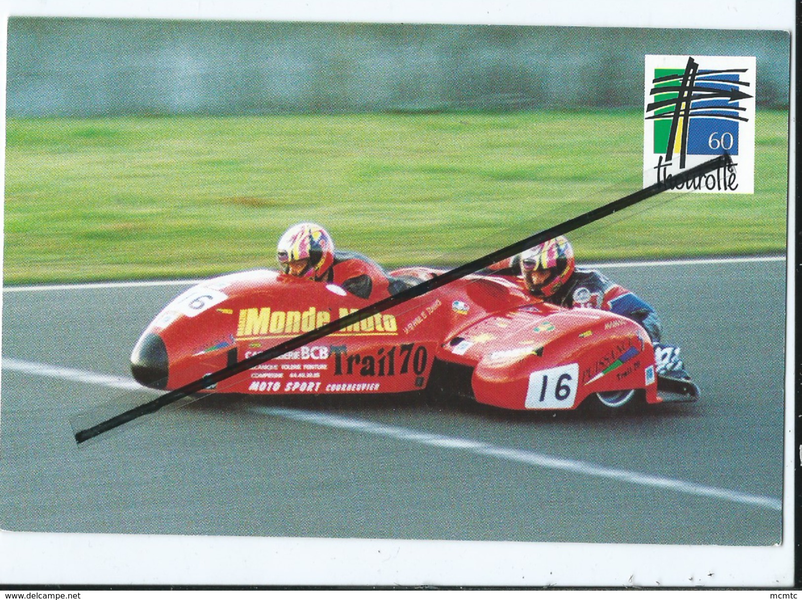 Carte Moderne - Thourotte - Equipage Degraeve Jean Marc(Pilote)-Fresc Jean Marc(Passager)Champion De France 1996 - Thourotte
