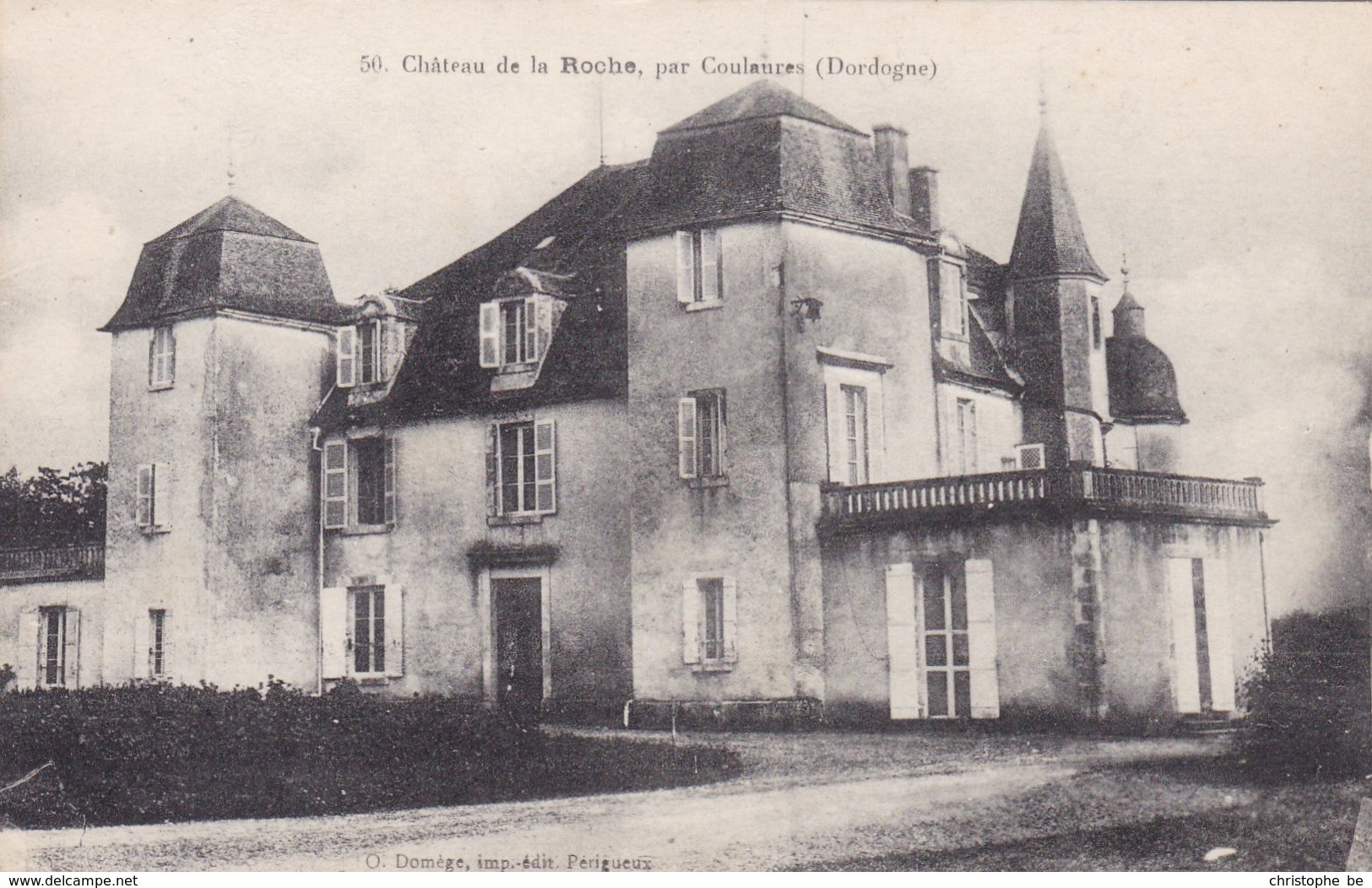 CPA Château De La Roche Par Coulaures Dordogne (pk37789) - Other & Unclassified