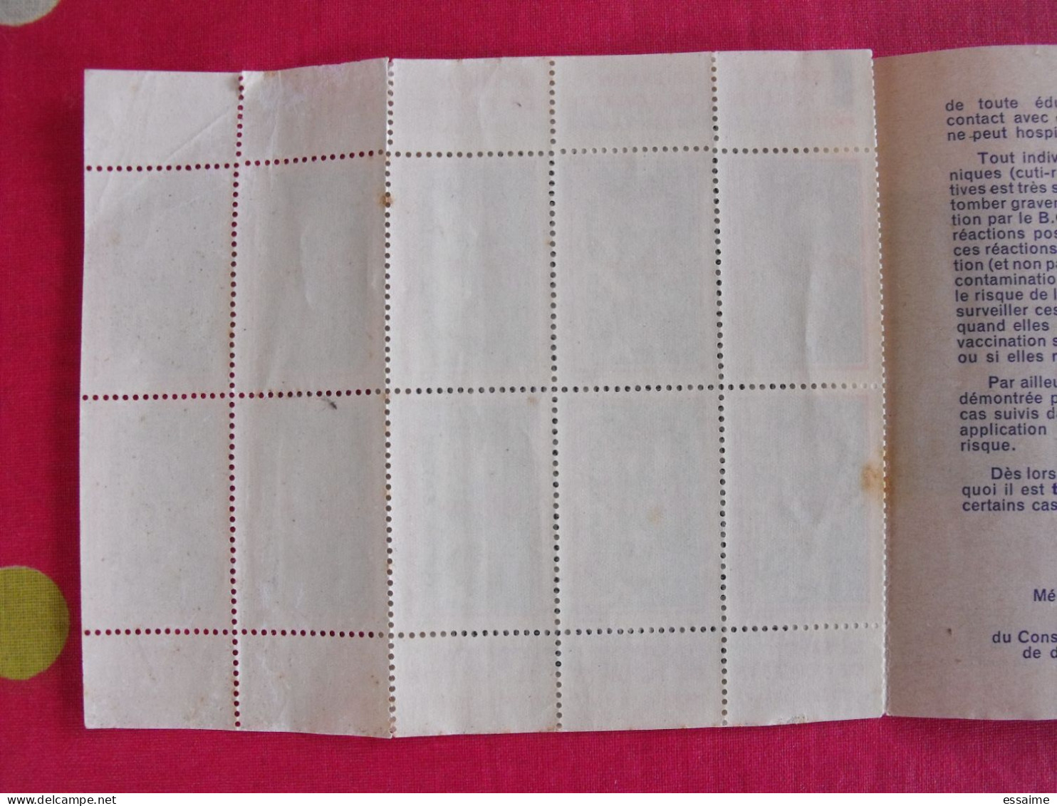 Carnet De Timbres Anti-tuberculeux 1958-59. 150 F.  Tuberculose. Complet - Tegen Tuberculose