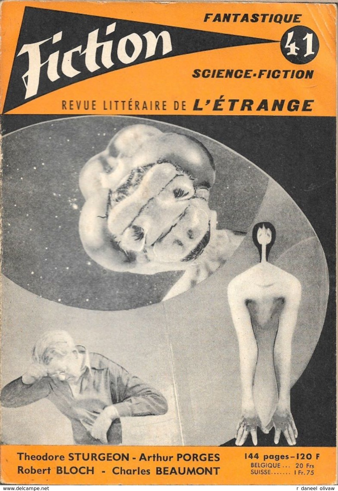 Fiction N° 41, Avril 1957 (BE+) - Fictie