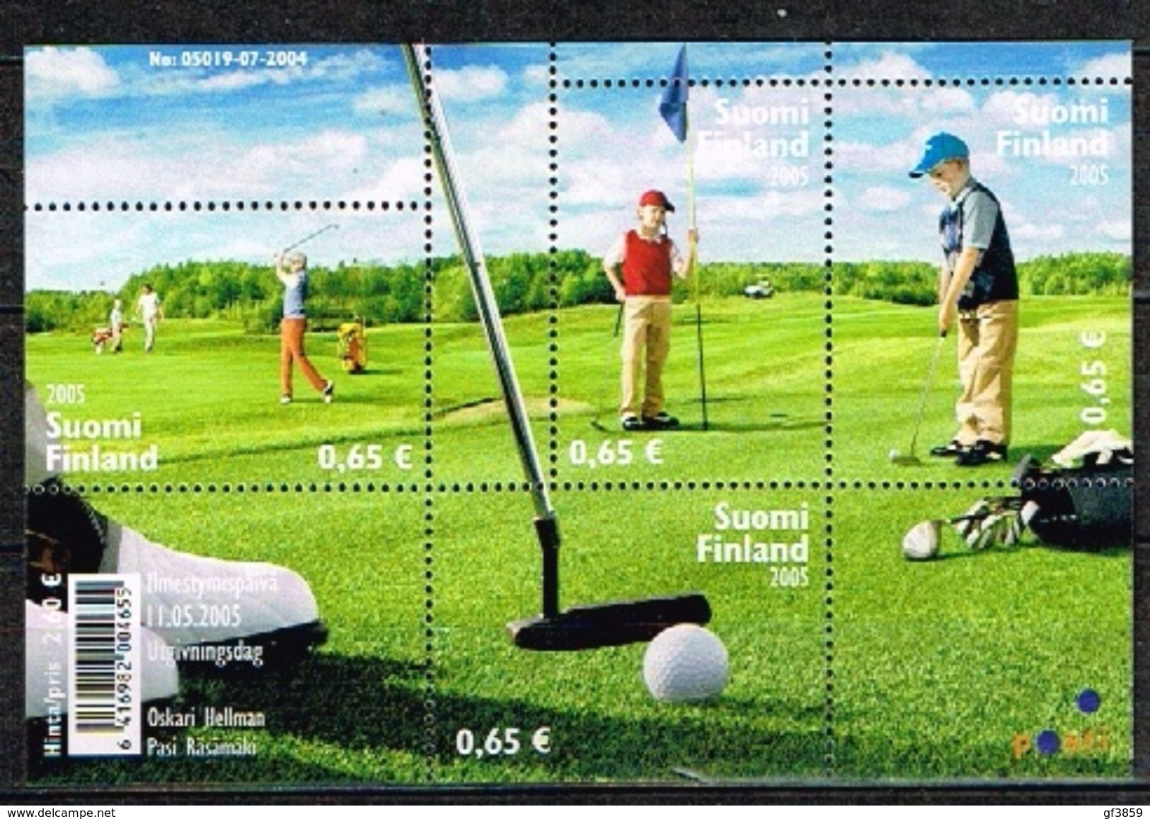 FINLANDE / Neuf **/MNH**/ 2005 - Sport / Le Golf - Nuovi