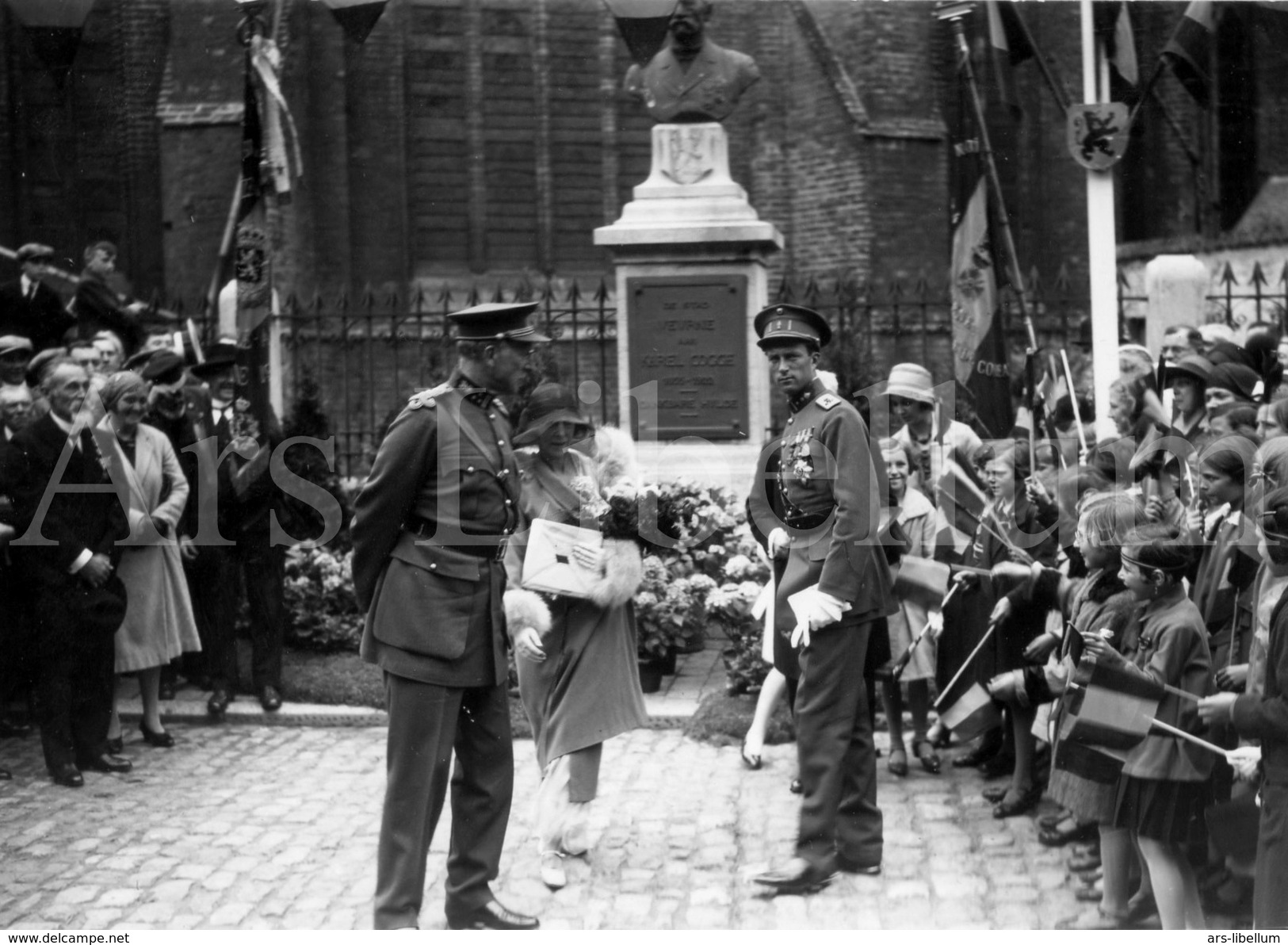 Real Photo / ROYALTY / Belgium / Belgique / Roi Albert I / Koning Albert I / Veurne - Plaatsen