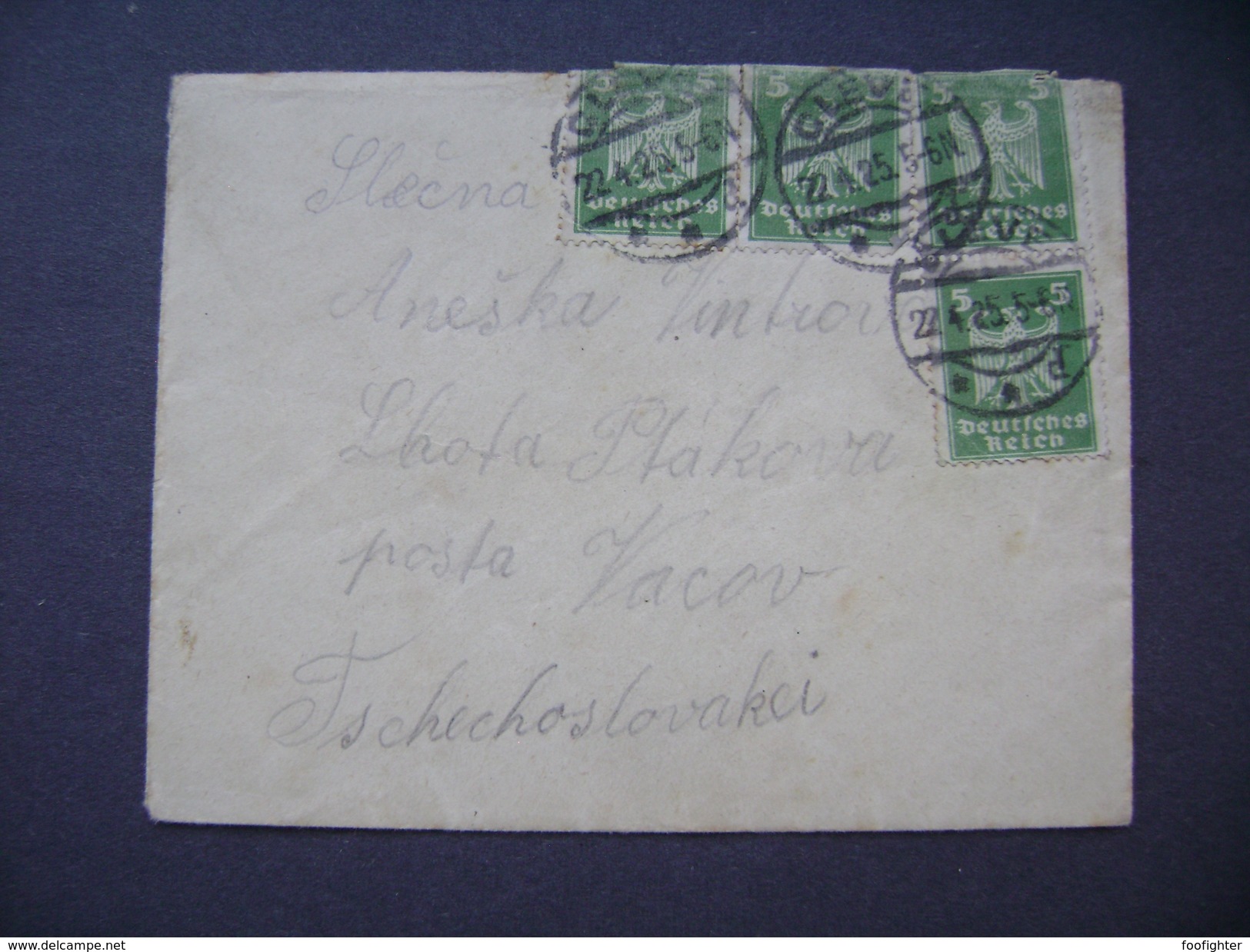 Brief 1925 - Deutches Reich - CLEVE - Cartas & Documentos