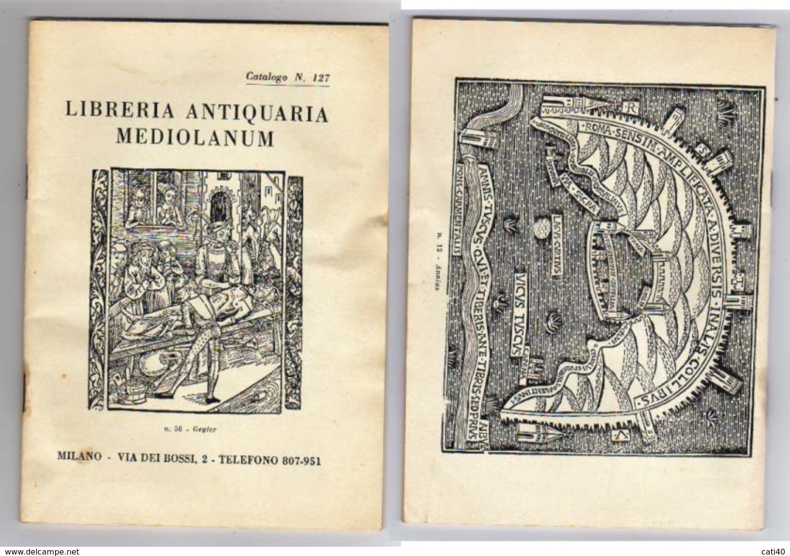 LIBRERIA ANTIQUARIA MEDIOLANUM. CATALOGO DI VENDITA - Society, Politics & Economy