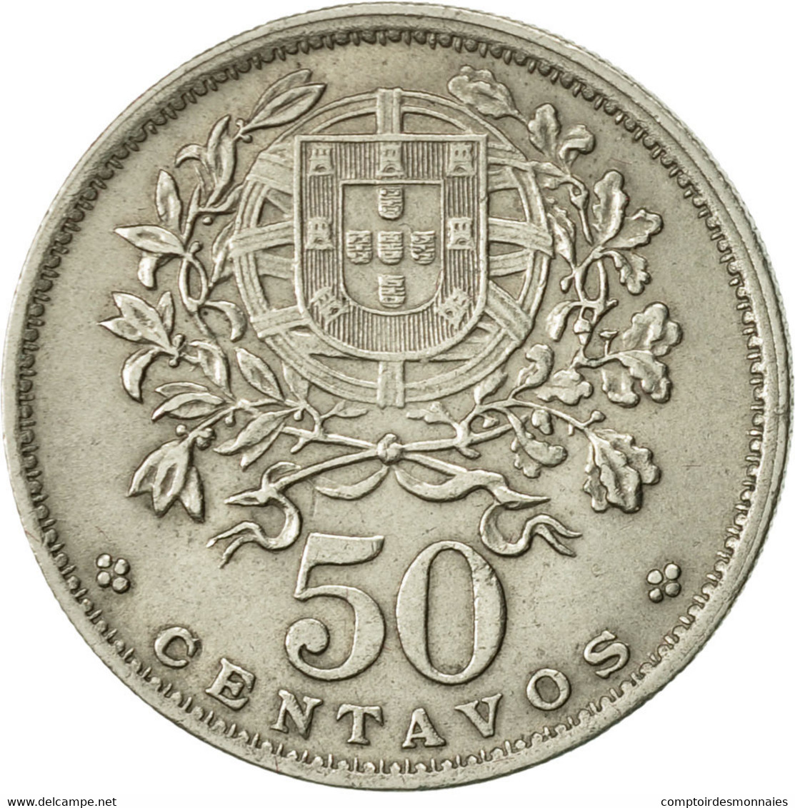 Monnaie, Portugal, 50 Centavos, 1951, SUP, Copper-nickel, KM:577 - Portugal