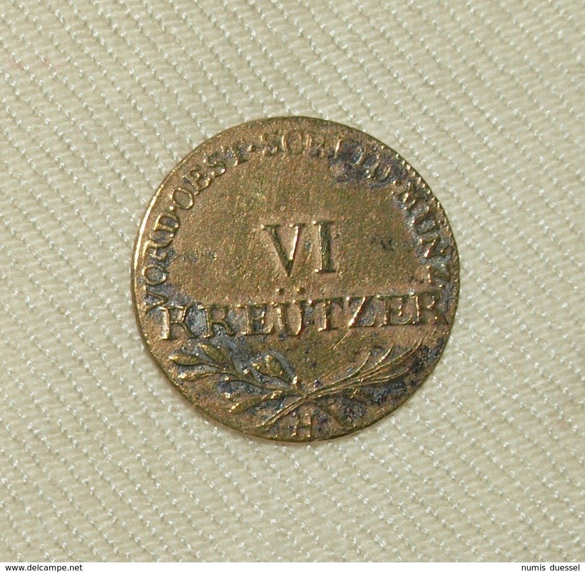 Silber/Silver Österreich/Vorderösterreich/Further Austria Franz II, 1804 H, 6 Kreuzer Vz/xf - Oostenrijk