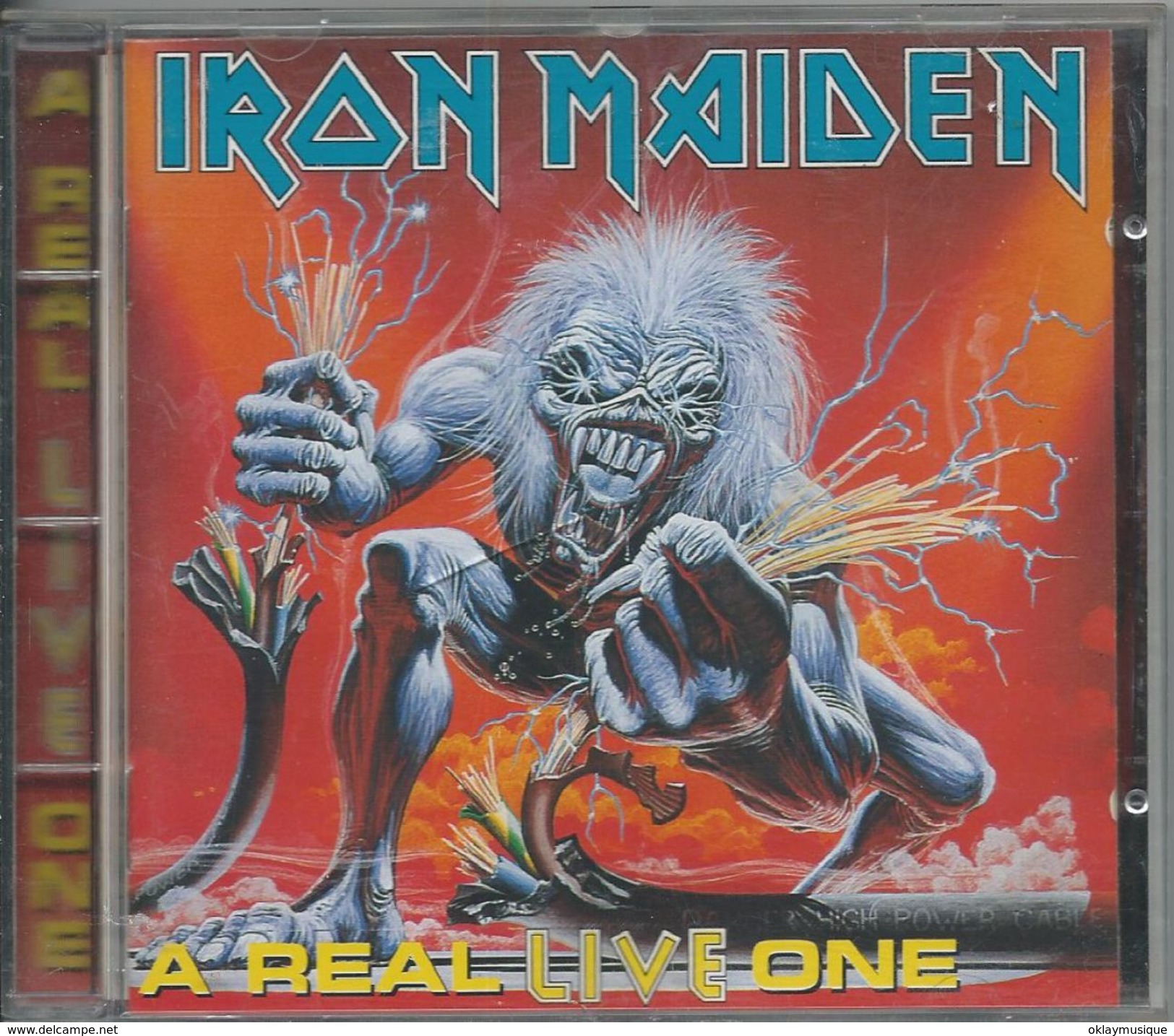 1993 (a Real Live One) Iron Maiden - Hard Rock En Metal